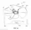 Fig. 11 - Fluid flow apparatus, fan assembly and associated method
