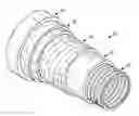 Fig. 01 - Fluid permeable hose carcass