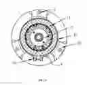 Fig. 07 - Heat exchange system using an external rotor motor