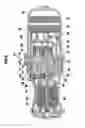 Fig. 07 - Refrigerant compressor with lubricant distribution unit having filter holding chamber with filter body therein