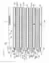 Fig. 14 - Heat exchanger with self-retaining bypass seal