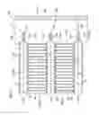 Fig. 20 - Heat exchanger with self-retaining bypass seal