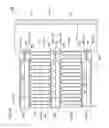 Fig. 21 - Heat exchanger with self-retaining bypass seal
