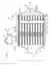 Fig. 25 - Heat exchanger with self-retaining bypass seal