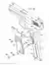 Fig. 19 - MAGAZINE AND FIREARM WITH POSITIONAL ADJUSTMENT OF MAGAZINE SPRING