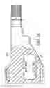 Fig. 25 - MAGAZINE AND FIREARM WITH POSITIONAL ADJUSTMENT OF MAGAZINE SPRING