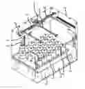 Fig. 01 - Tissue processing and slide staining apparatus with robotic arm having three degrees of freedom