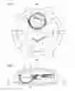 Fig. 02 - Timepiece able to indicate the sunrise or sunset anywhere in the world