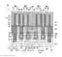 Fig. 01 - SEMICONDUCTOR MEMORY DEVICE WITH IMPROVED ACTIVE AREA/WORD LINE LAYOUT