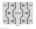 Fig. 14 - Method of forming integrated fin and strap structure for an access transistor of a trench capacitor