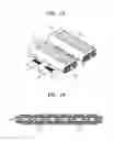 Fig. 12 - Flexible electrochemical device including electrically connected electrode assemblies