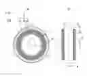 Fig. 02 - Iron core member with divided yoke and tooth portions with V-shaped end joint portions
