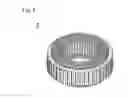 Fig. 04 - Iron core member with divided yoke and tooth portions with V-shaped end joint portions