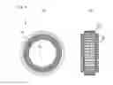 Fig. 05 - Iron core member with divided yoke and tooth portions with V-shaped end joint portions