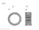 Fig. 08 - Iron core member with divided yoke and tooth portions with V-shaped end joint portions
