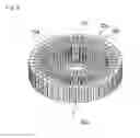 Fig. 09 - Iron core member with divided yoke and tooth portions with V-shaped end joint portions