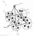 Fig. 01 - Mobile ad-hoc network with satellite node