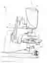 Fig. 01 - Digital microscope having a spring-mounted pivotable unit