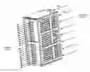 Fig. 01 - Rack level air flow baffle providing hot aisle separation from rack-inserted it components