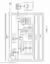 Fig. 02 - Rack level air flow baffle providing hot aisle separation from rack-inserted it components