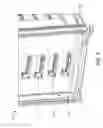 Fig. 06 - Rack level air flow baffle providing hot aisle separation from rack-inserted it components