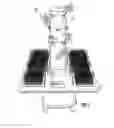 Fig. 03 - Hydroponic planting tower with horizontal grow platform