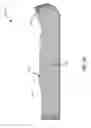 Fig. 05 - Bovine Hoofblock with Improved Glue Application, Adhesion, and Design