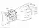 Fig. 01 - Sleeve and glove keeper watch bracket