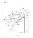 Fig. 02 - Extending folding table for furniture