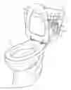 Fig. 01 - Automatic toilet seat lowering device