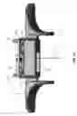 Fig. 66 - Method and apparatus for re-attaching the labrum to the acetabulum, including the provision and use of a novel suture anchor system