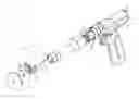 Fig. 01 - Surgical blade for use with an acetabular cup remover to remove bone around an acetabular cup