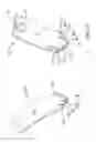 Fig. 11 - Surgical blade for use with an acetabular cup remover to remove bone around an acetabular cup