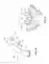 Fig. 14 - Surgical blade for use with an acetabular cup remover to remove bone around an acetabular cup