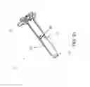 Fig. 22 - Method and apparatus for accessing the interior of a hip joint, including the provision and use of a novel telescoping access cannula and a novel telescoping obturator