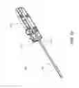 Fig. 73 - Method and apparatus for accessing the interior of a hip joint, including the provision and use of a novel telescoping access cannula and a novel telescoping obturator