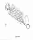 Fig. 35 - Artificial cervical and lumbar discs, disc plate insertion gun for performing sequential single plate intervertebral implantation enabling symmetric bi-disc plate alignment for interplate mobile core placement