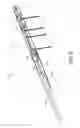 Fig. 09 - Bifurcated endovascular prosthesis having tethered contralateral leg