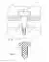Fig. 16 - Ocular system with anchoring implant and therapeutic agent