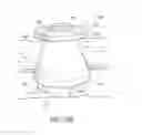 Fig. 33 - Ocular system with anchoring implant and therapeutic agent