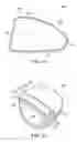 Fig. 11 - Golf club head with flexure