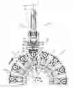 Fig. 01 - Assembly of at least one revolution object and one ink jet printing machine