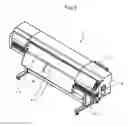 Fig. 04 - Inkjet printer with printed ink cooling mechanism