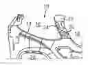Fig. 01 - Support assembly of a bumper on a front module of a motor vehicle