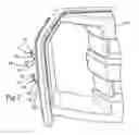 Fig. 03 - Structure for positioning a trim component on a vehicle