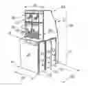 Fig. 01 - Galley module, cabin arrangement, and aircraft