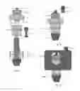 Fig. 10 - System for securing containers with compressive and torsional actuating unit