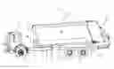 Fig. 01 - Refuse vehicle with a slant floor refuse container