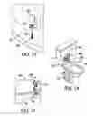 Fig. 08 - Kits, assemblies and methods for no-tools toilet installation