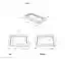 Fig. 08 - Open top hopper window and frame